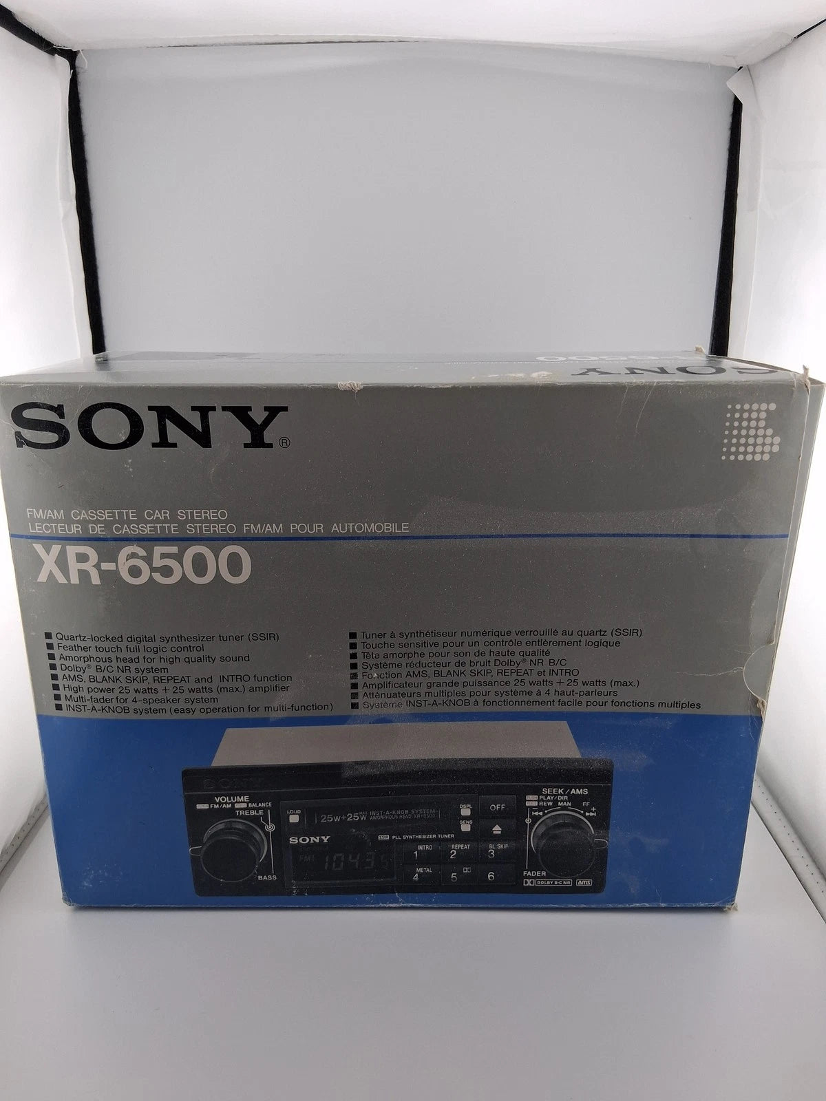 Sony XR-6500 Car Stereo -New in Box, Sony Audio Reciever for Vehicles