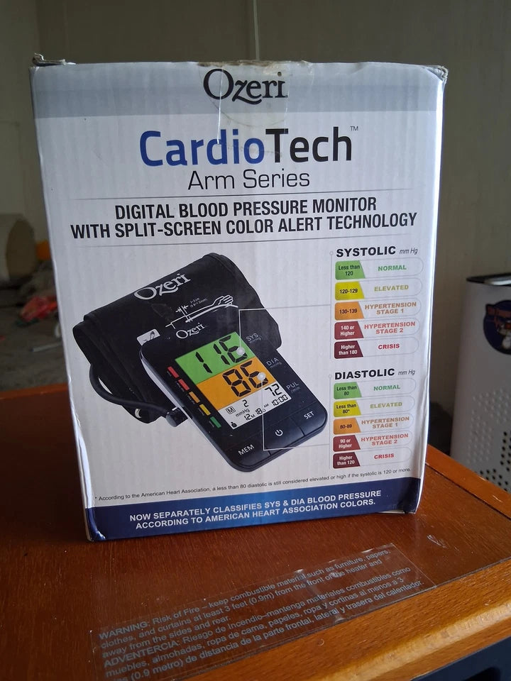 Ozeri Cardiotech Arm Series Digital Blood Pressure Monitor